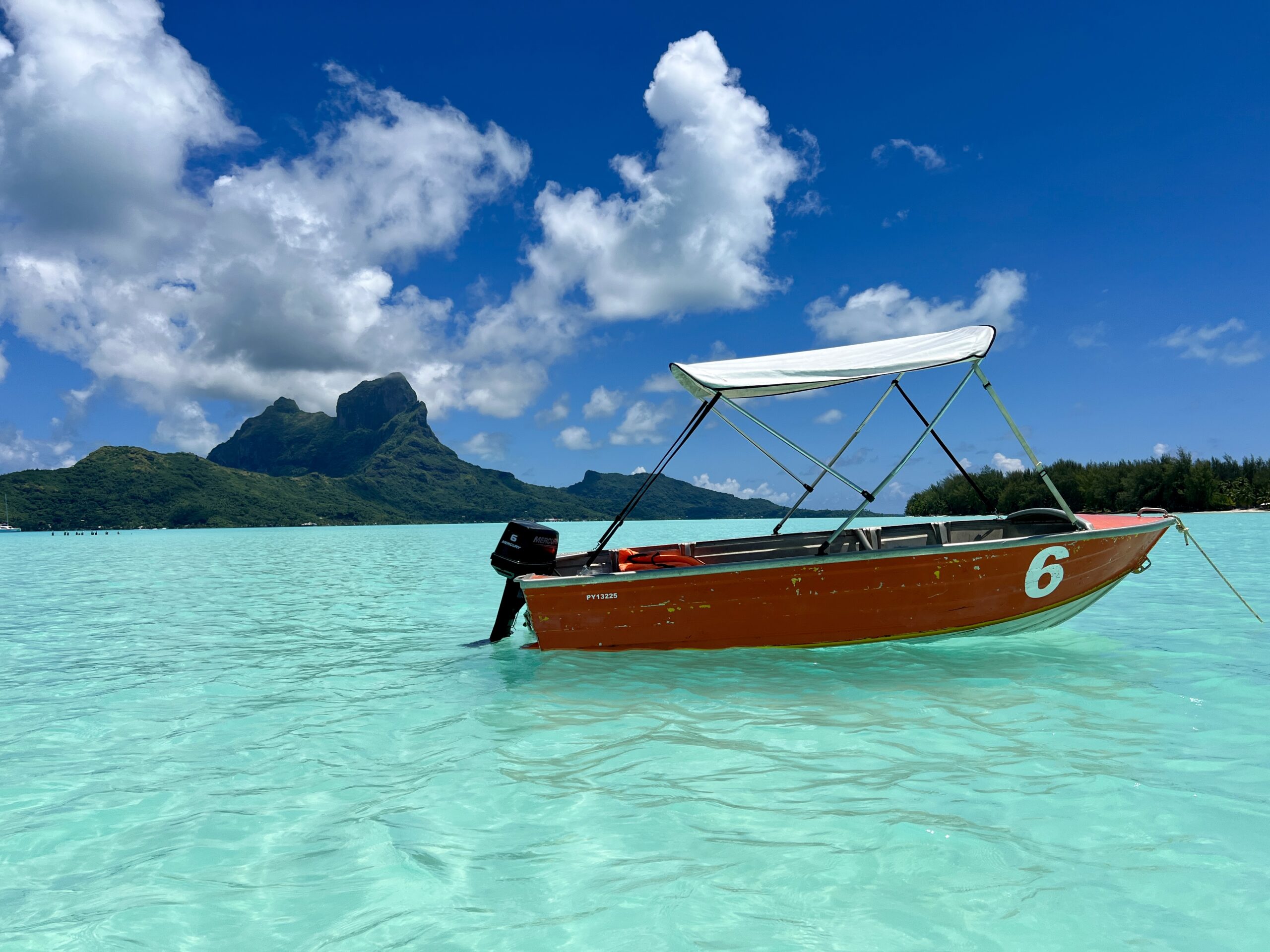 Easy Peasy: Using Capital One Miles to Cover Travel Purchases 6 bora bora boat ride
