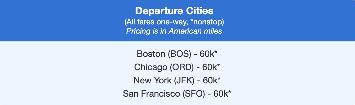 JAL business class rates