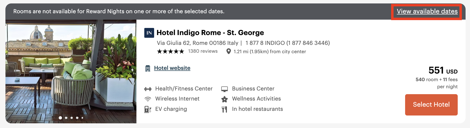 Hotel Indigo Rome - St. George