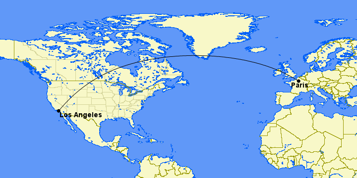 All the Routes Where You Can Fly Delta One Suites 29 delta lax to paris map