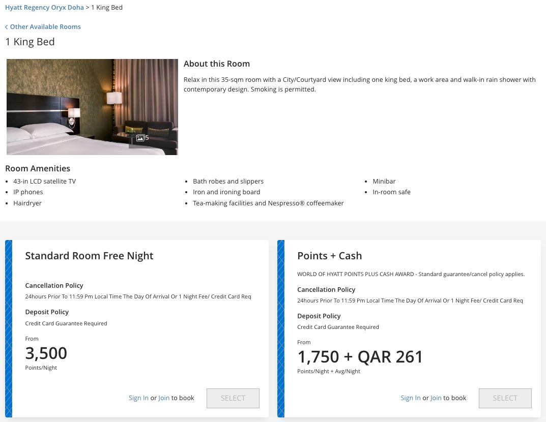 Hyatt Regency Oryx Doha