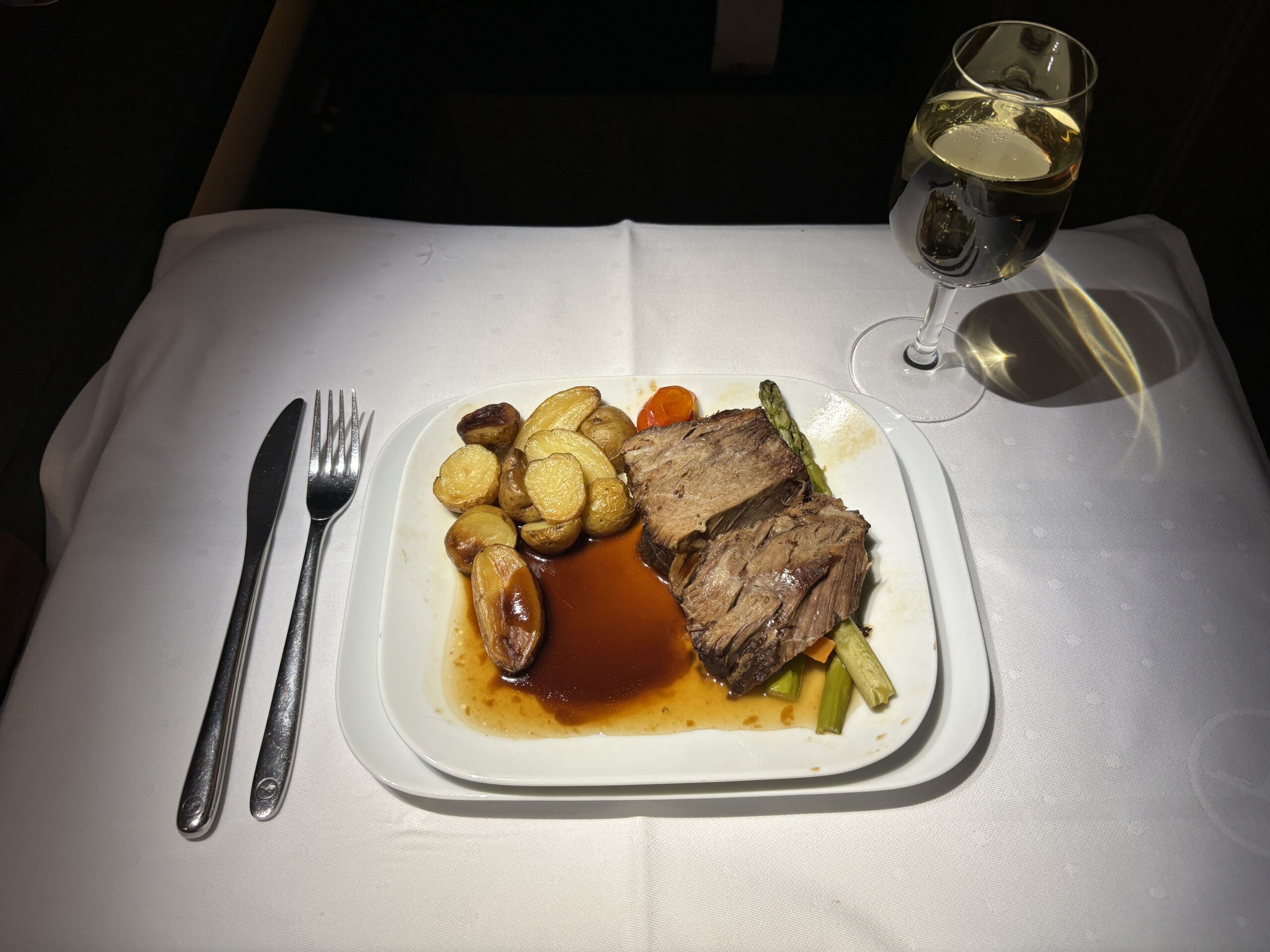 Lufthansa Business Class Food