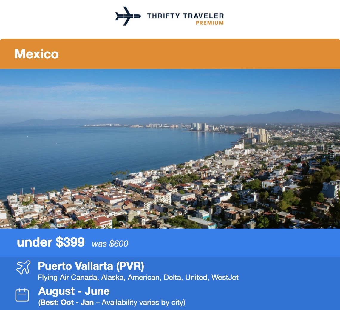 Puerto Vallarta flight deal