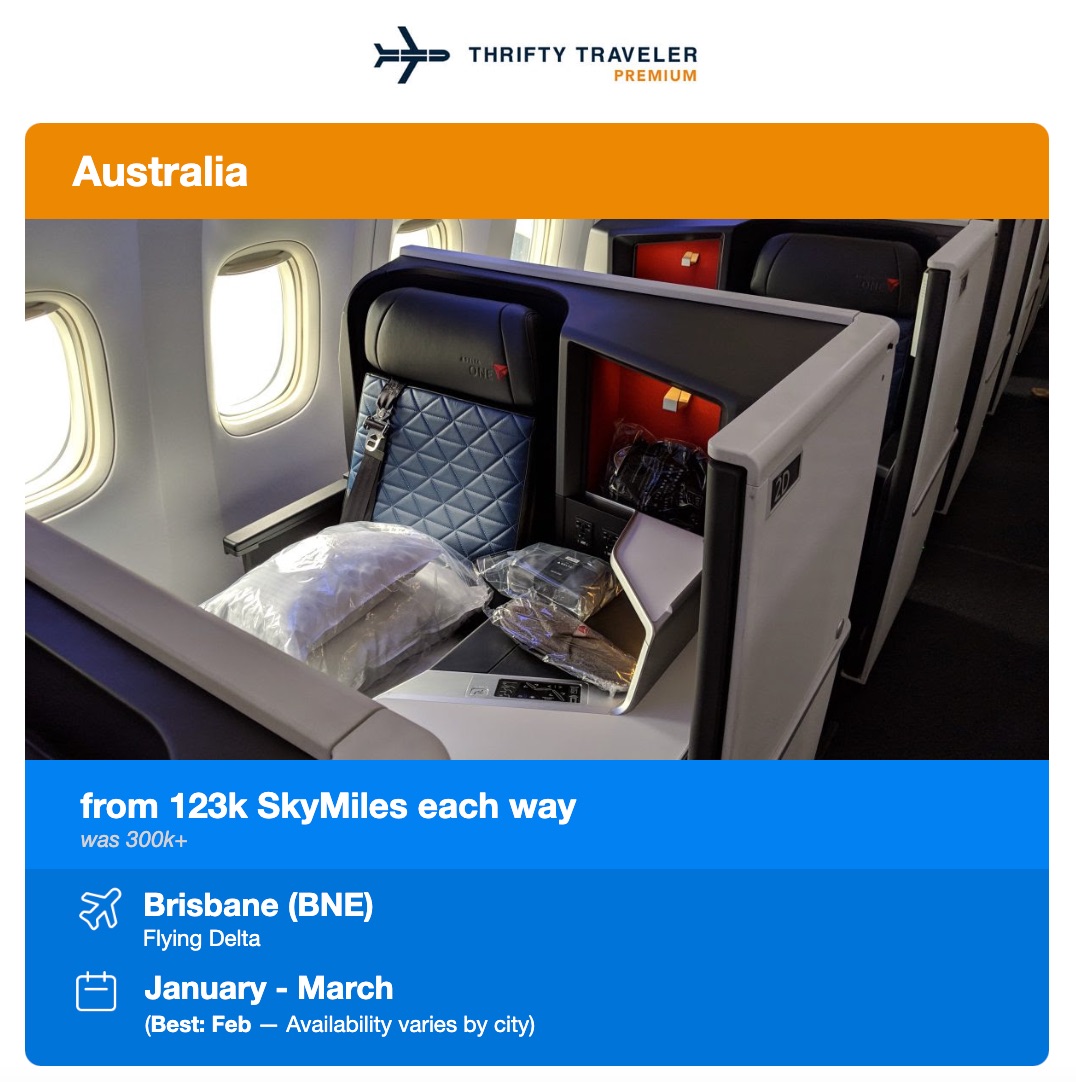 delta one deal brisbane