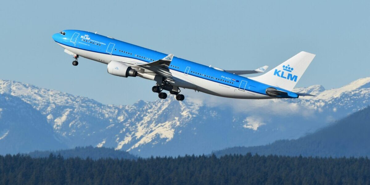 KLM airplane