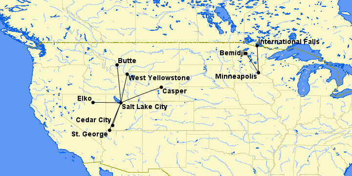 Your Next Delta Connection Flight Could Be Much Comfier 1 delta crj550 map