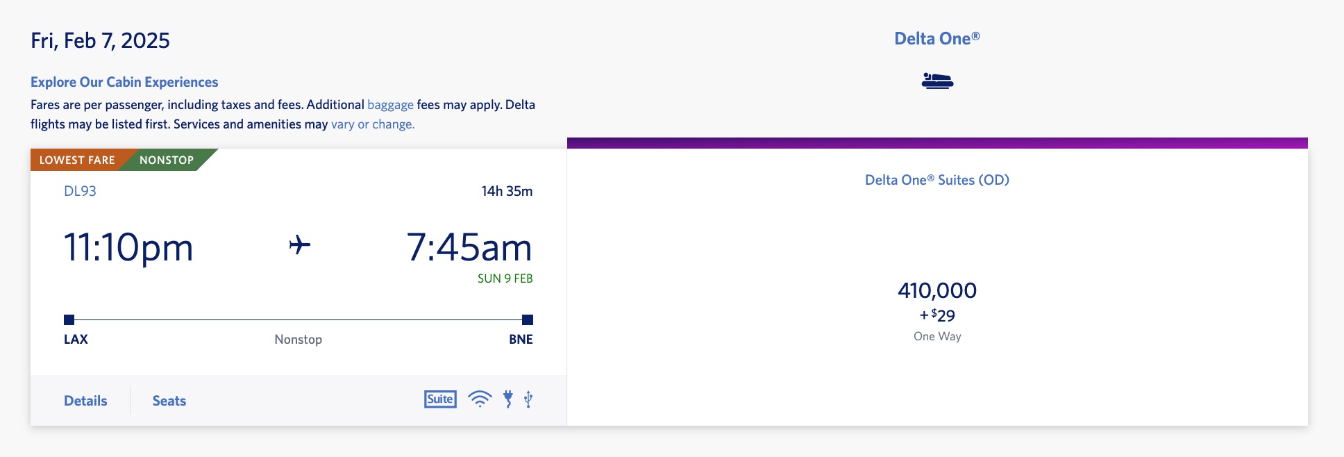 delta skymiles brisbane