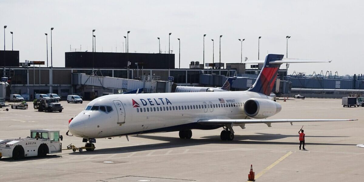 Delta Air Lines airplane