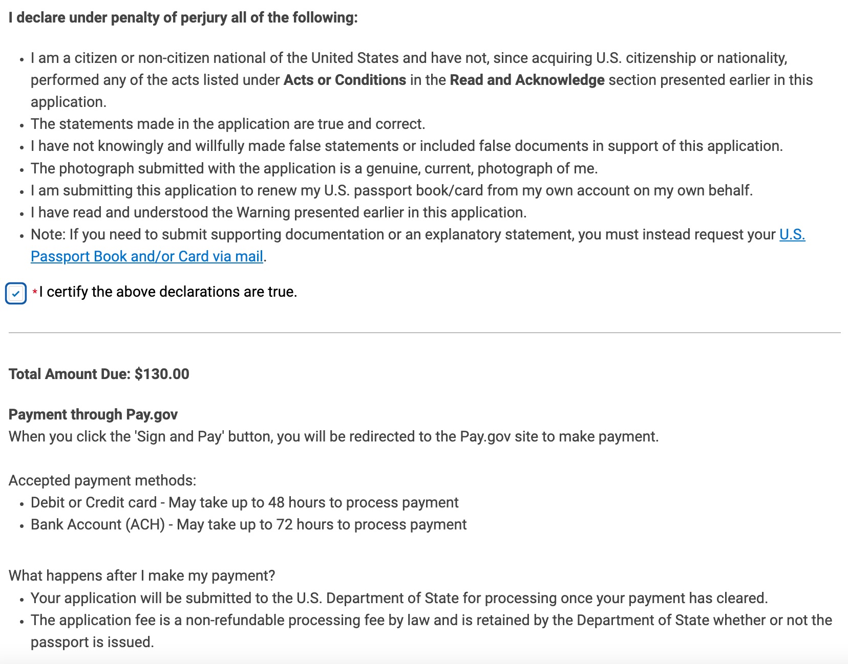 online passport renewal 