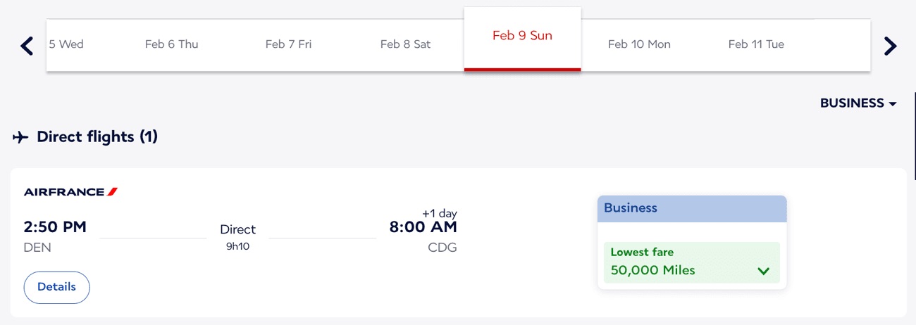 Air France/KLM Flying Blue 