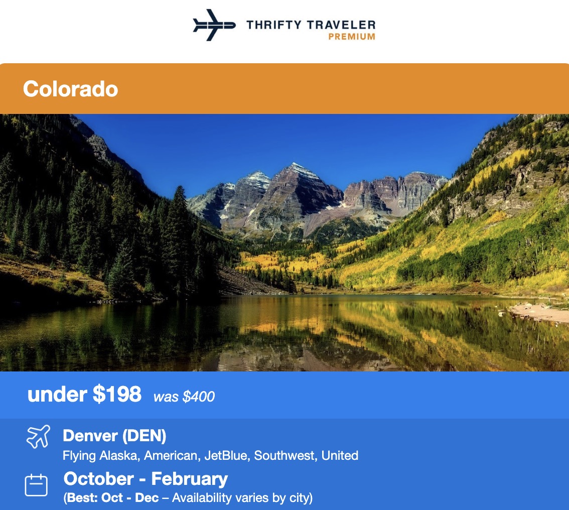 Denver flight deal