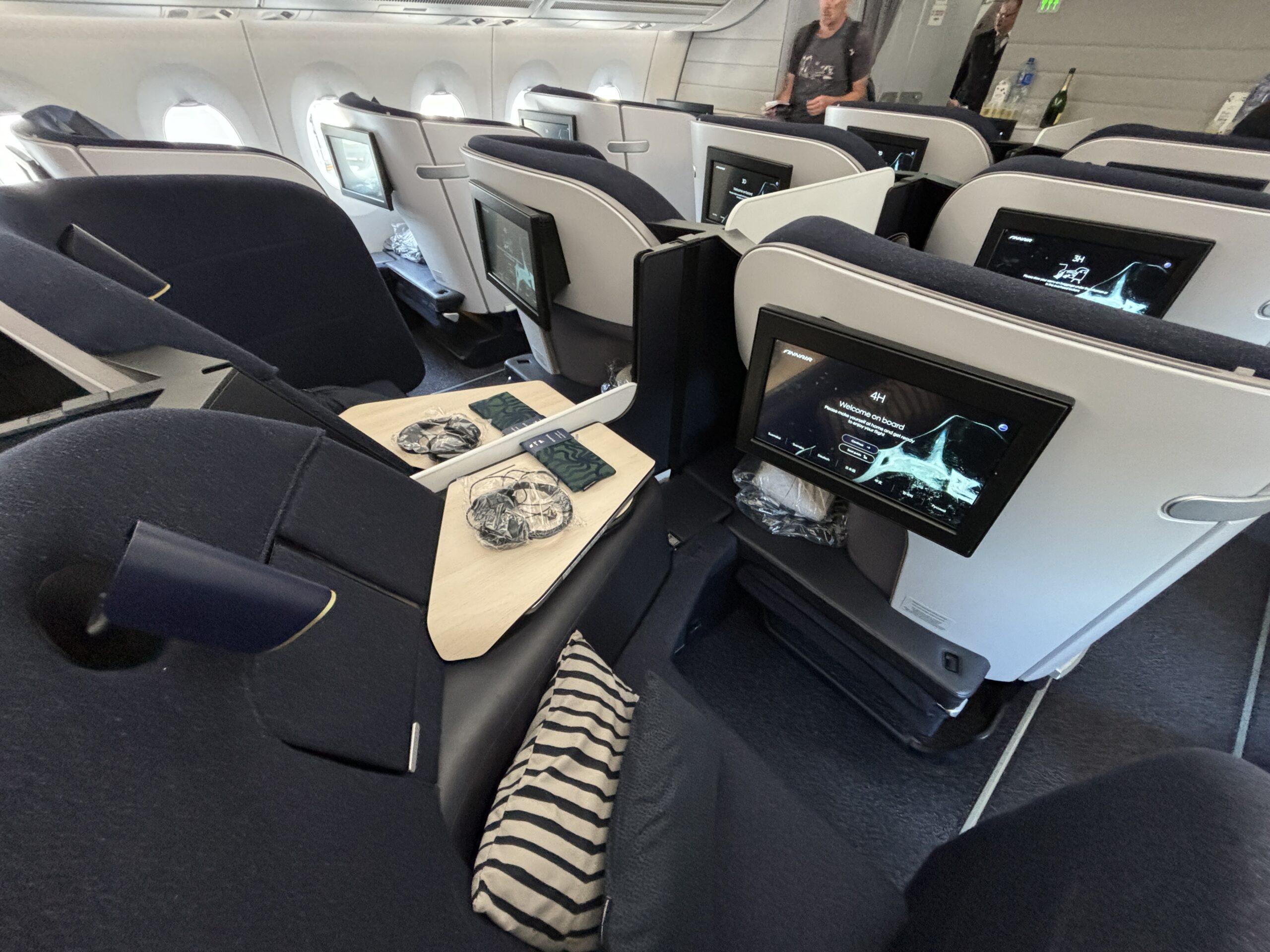 Finnair Business Class Seat