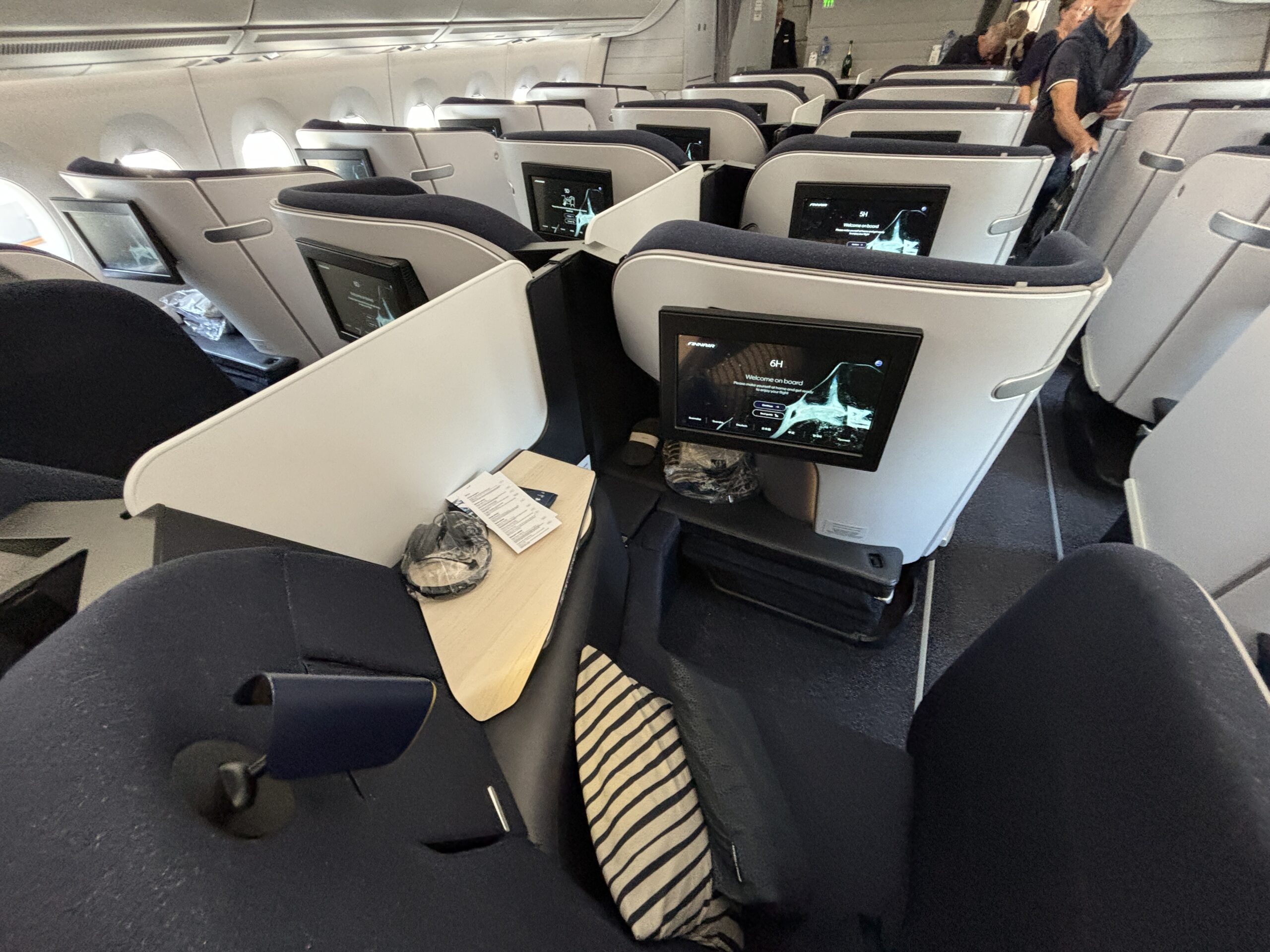 Finnair Business Class Seat