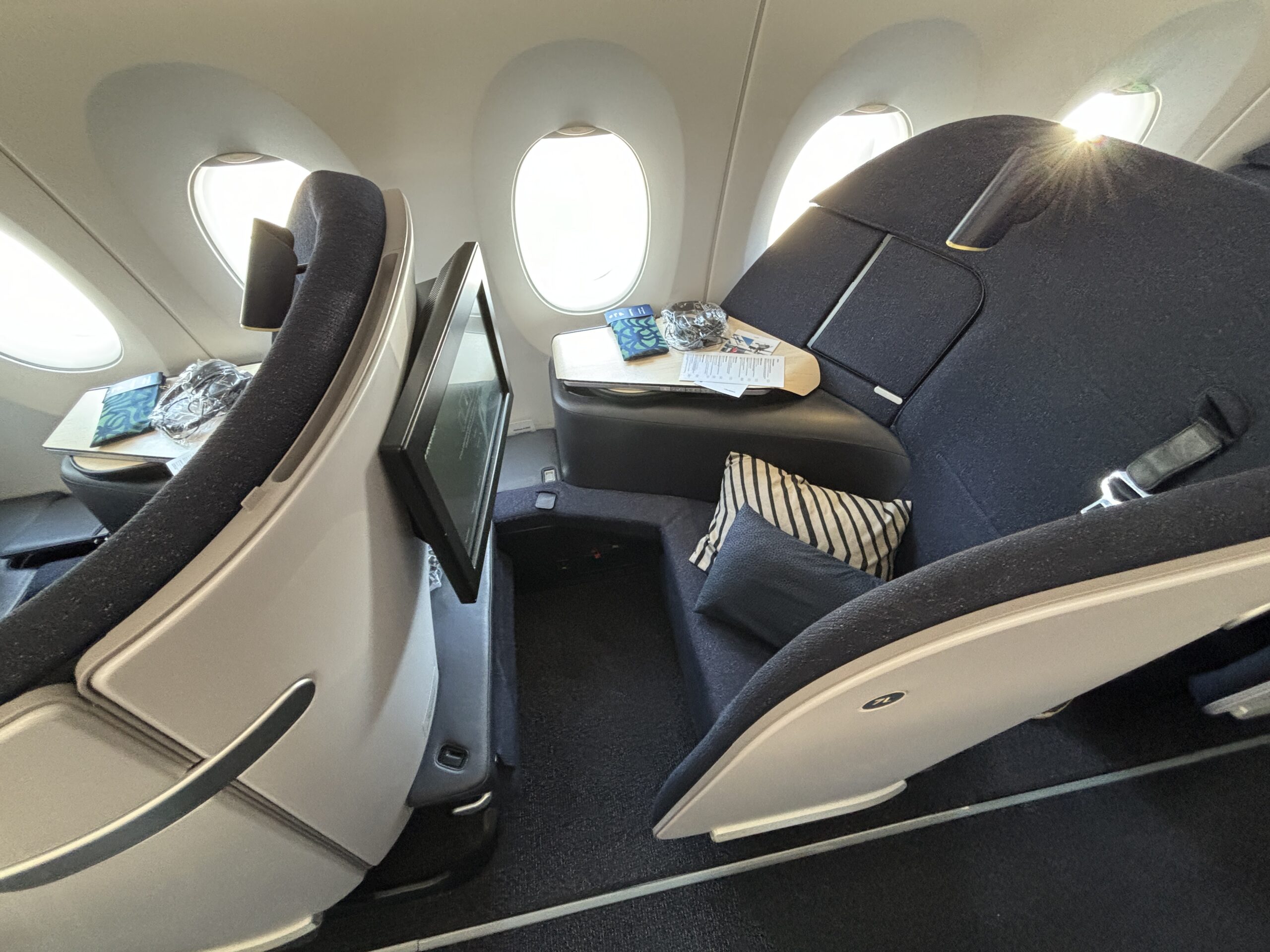 Finnair Business Class Seat