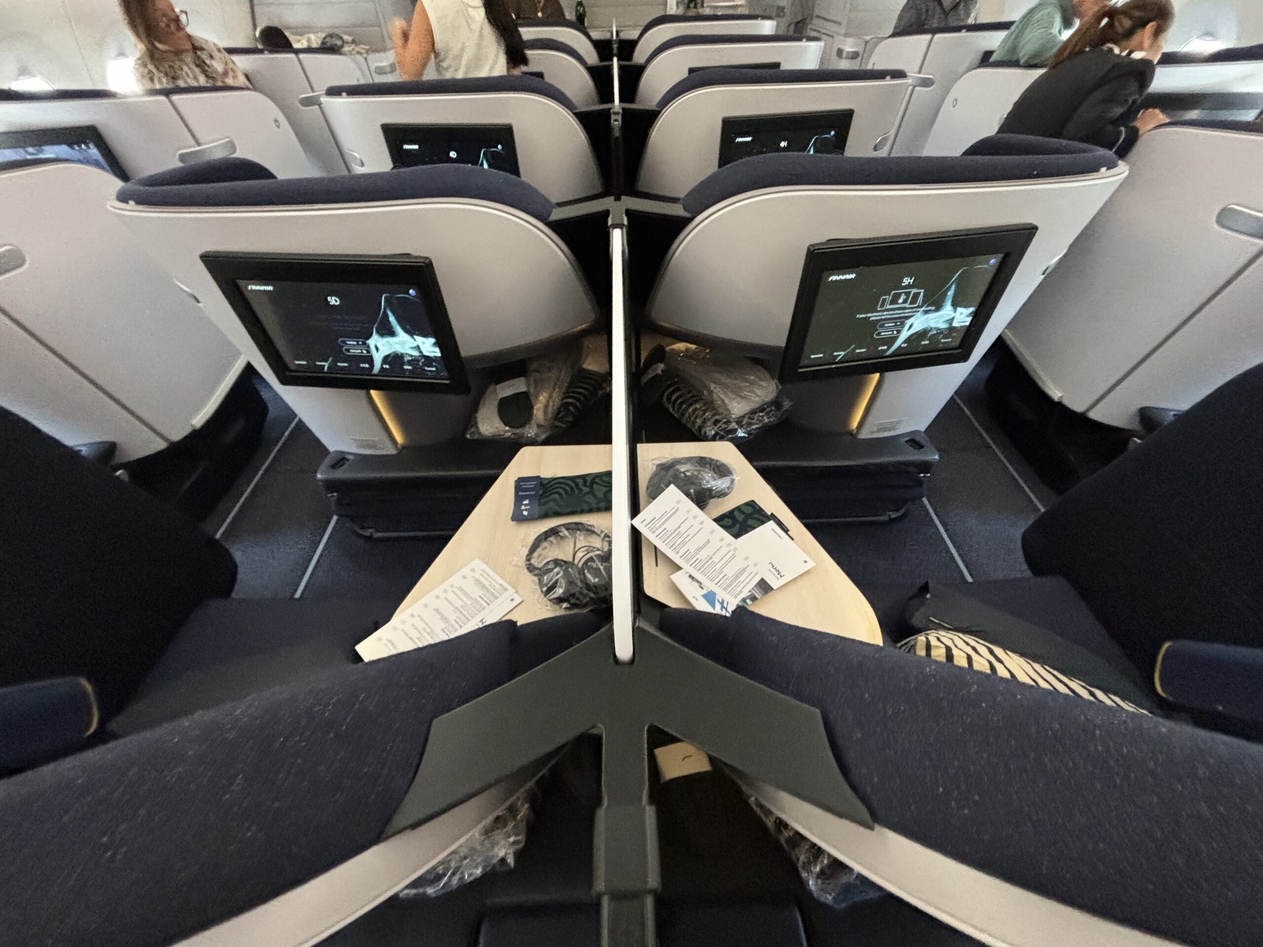 Finnair Business Class Seat