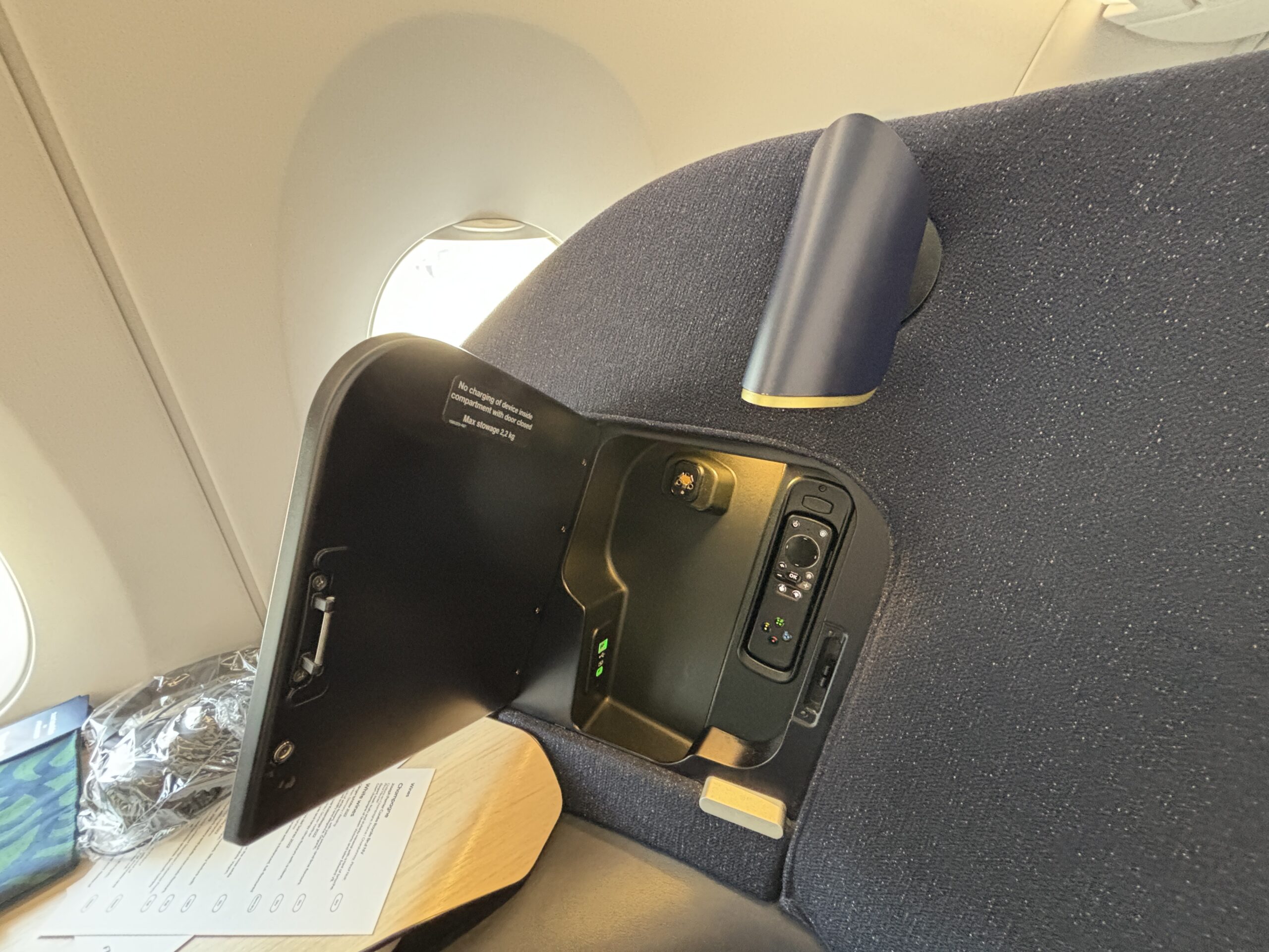 Finnair Business Class Seat