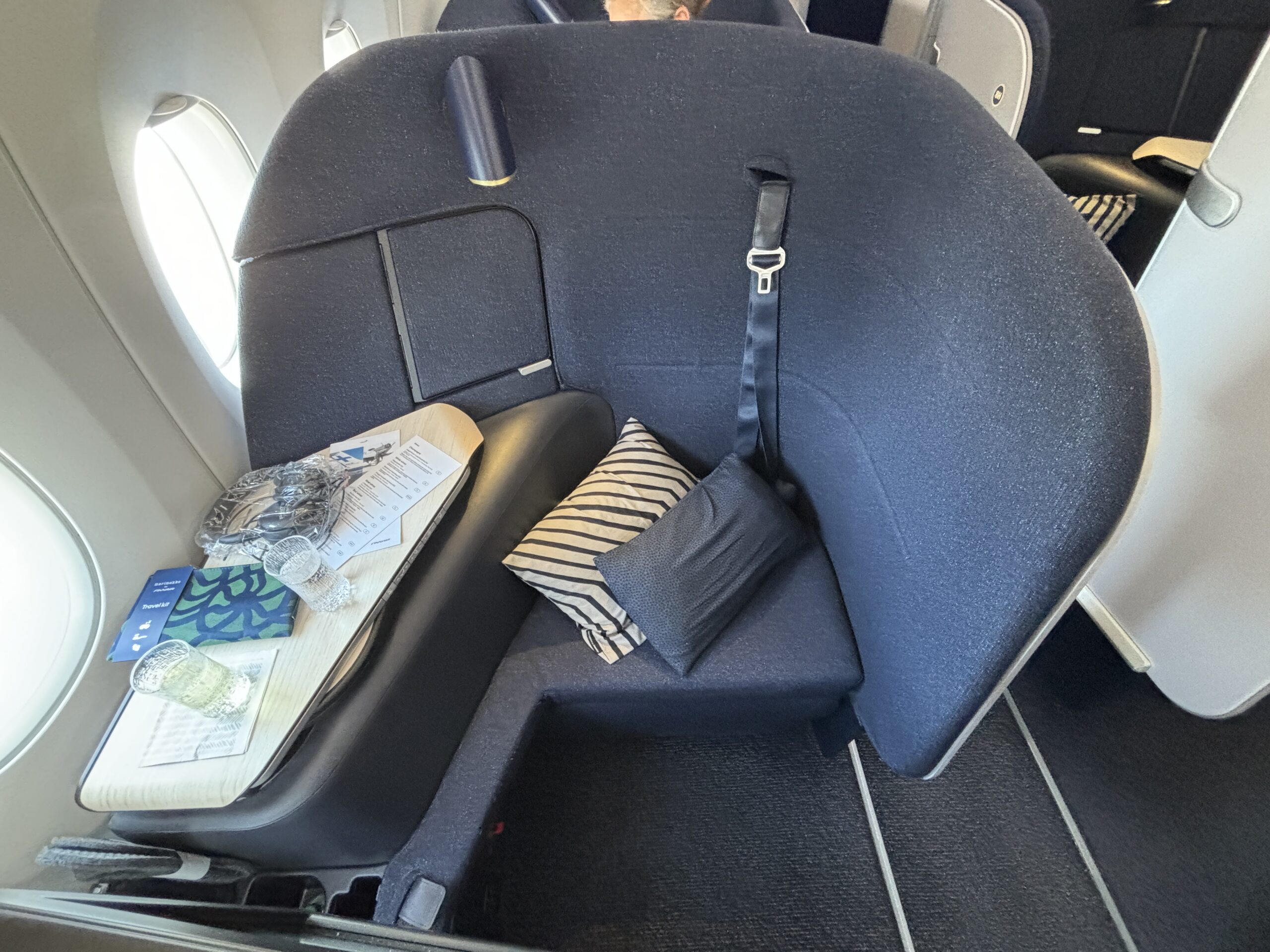 Finnair Business Class Seat