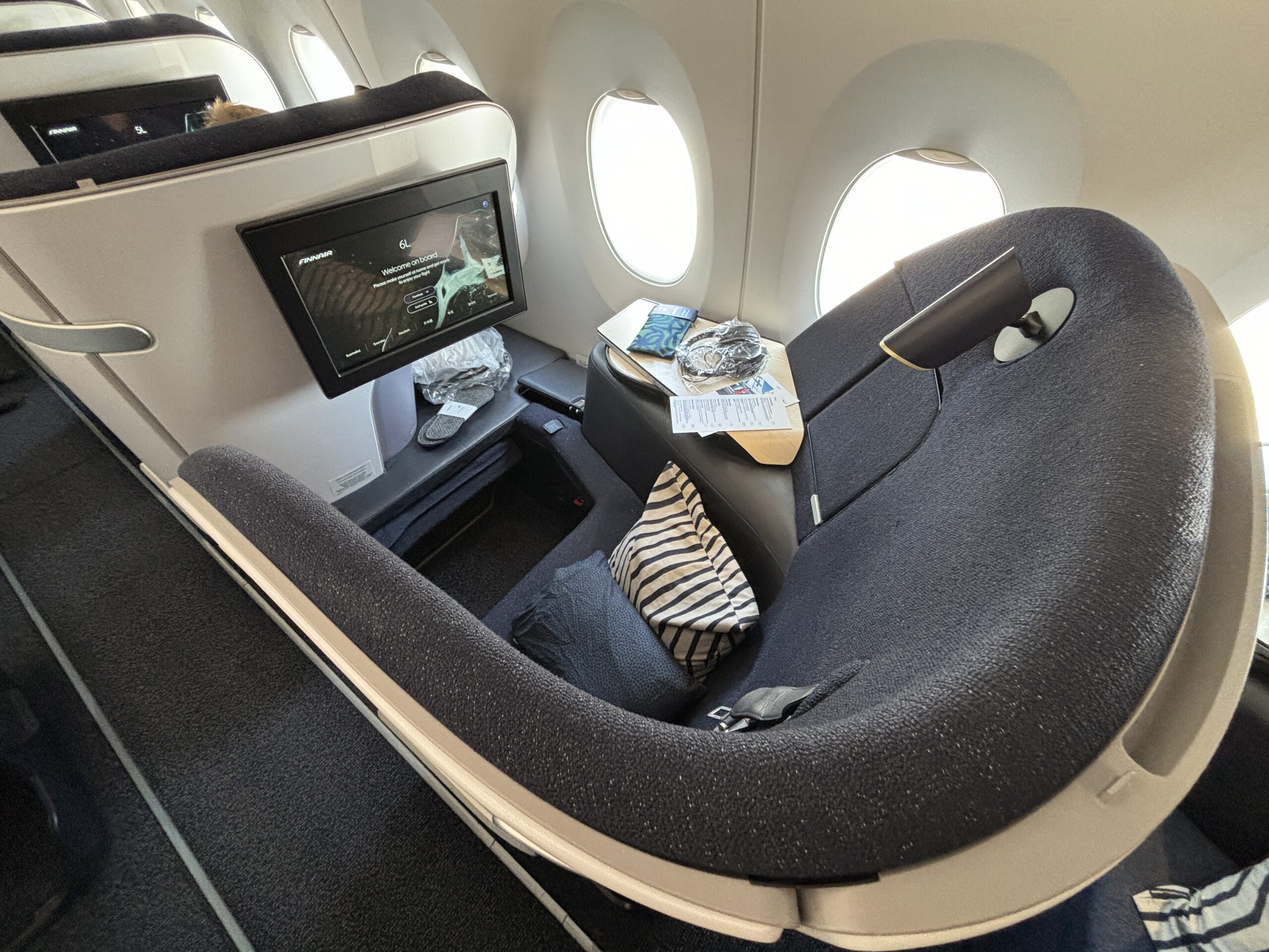 Finnair Business Class Seat