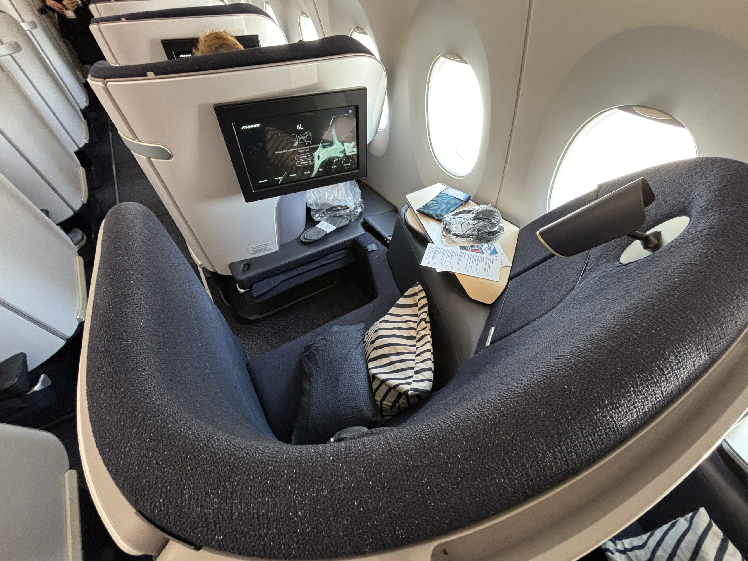 Finnair Business Class Seat