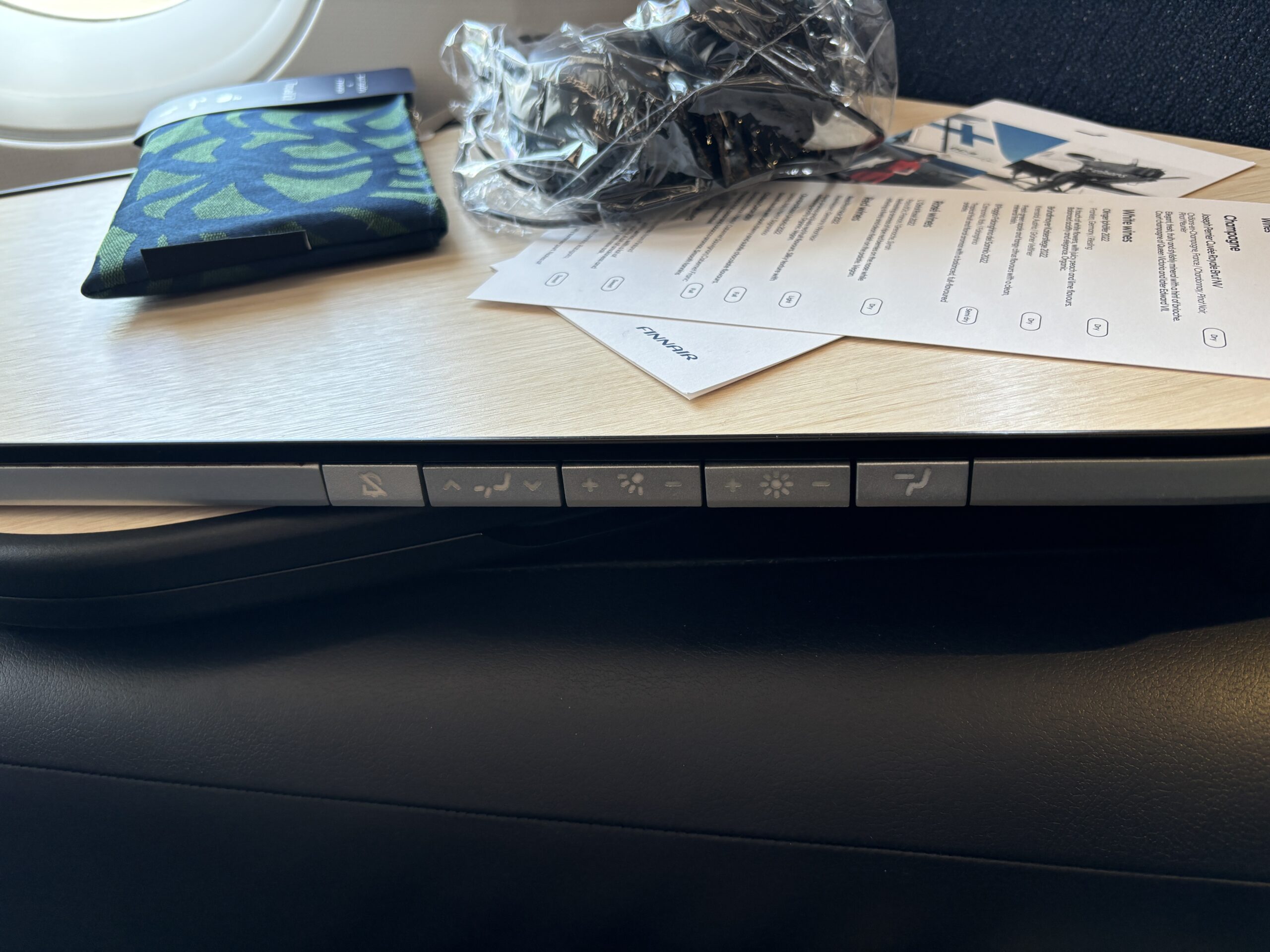 Finnair Business Class Seat