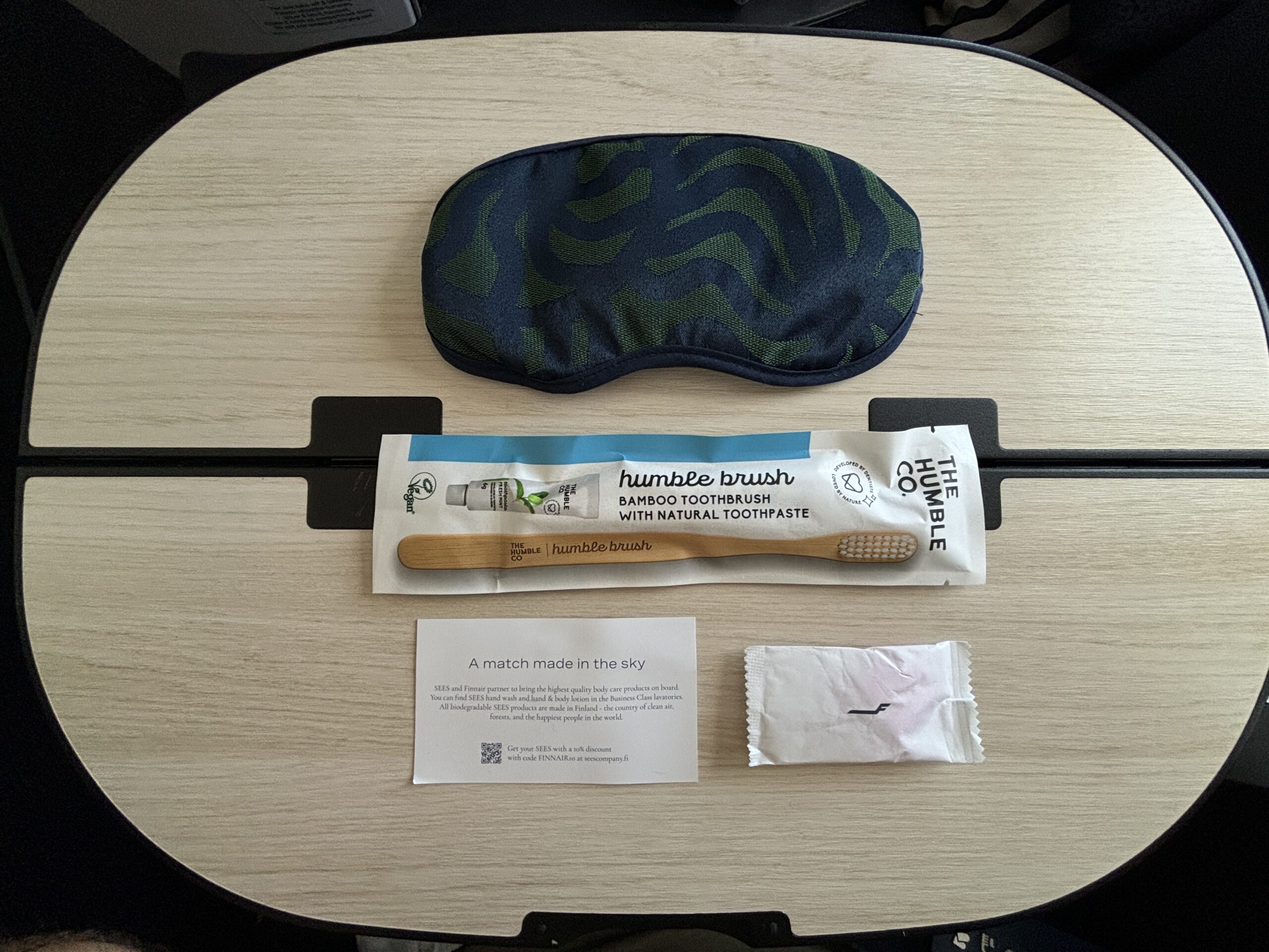 Finnair Business Class Amenity Kit