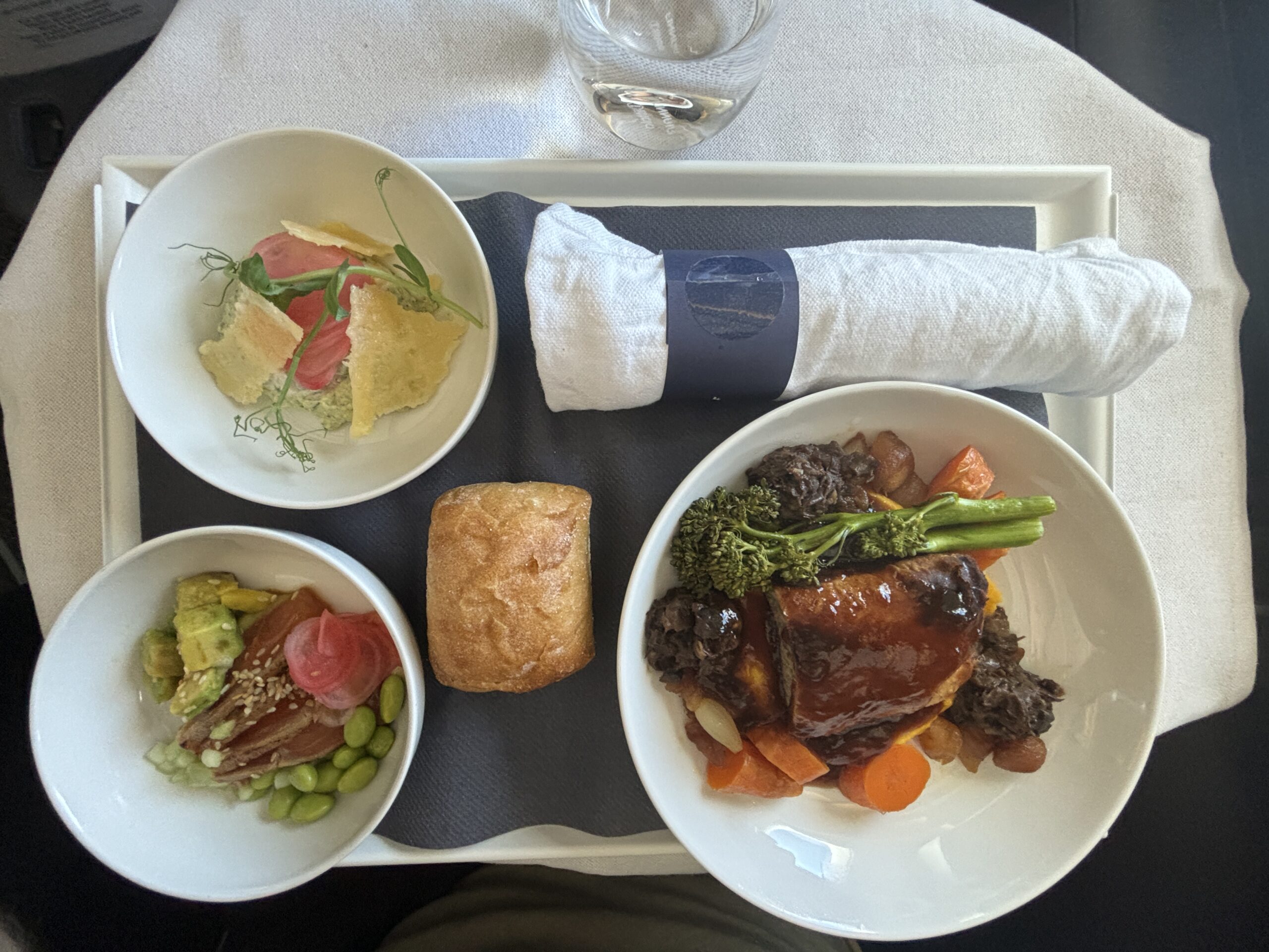 Finnair Business Class Food
