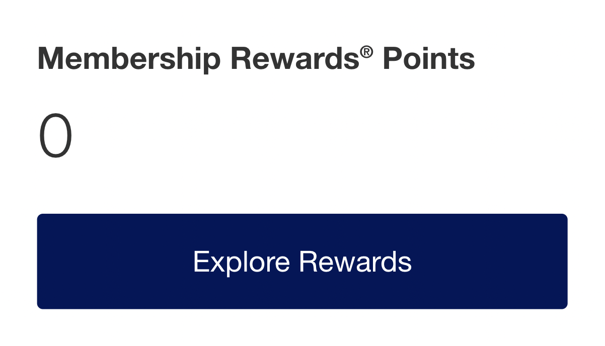 0 Amex points