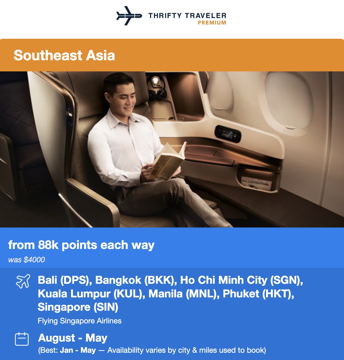 Singapore business class