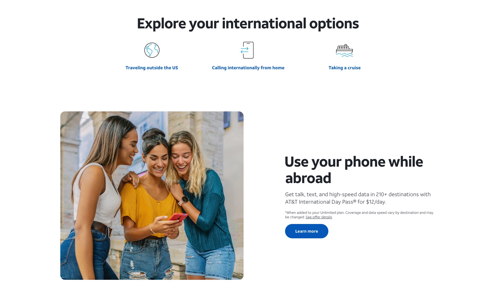 att international plan