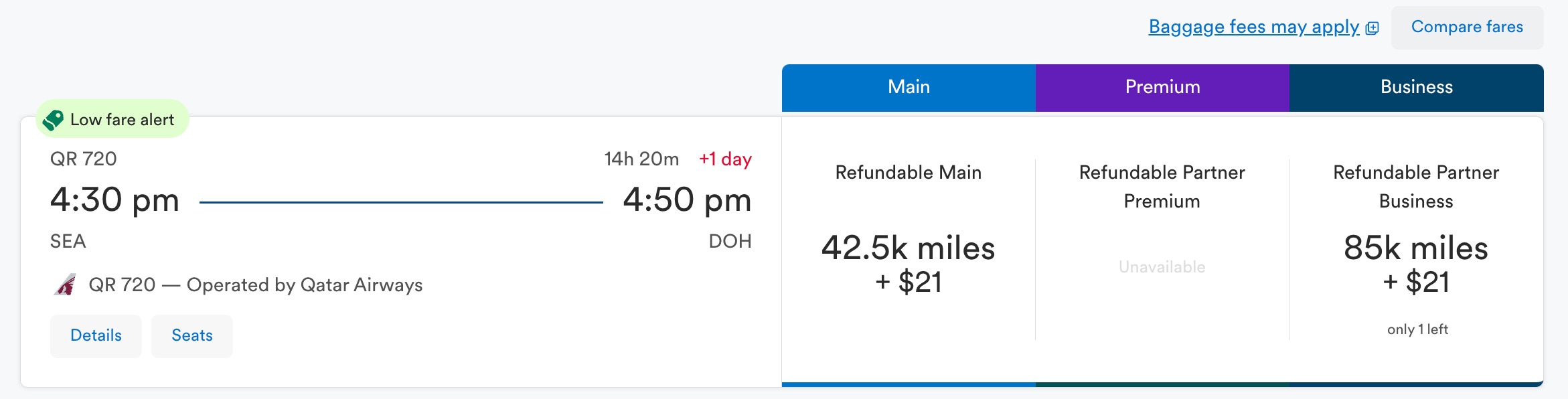 seattle doha qsuites