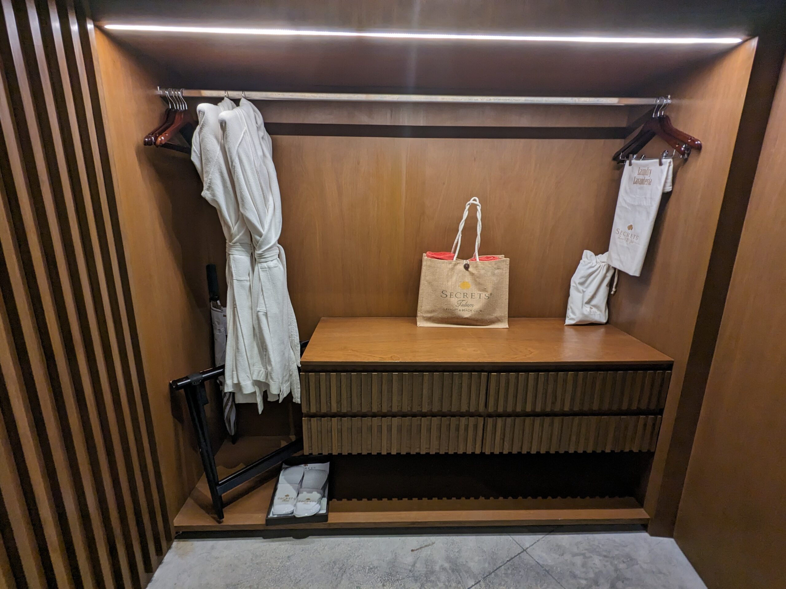 Secrets Tulum Wardrobe 