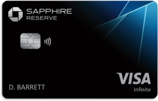 Chase Sapphire Reserve credit card.