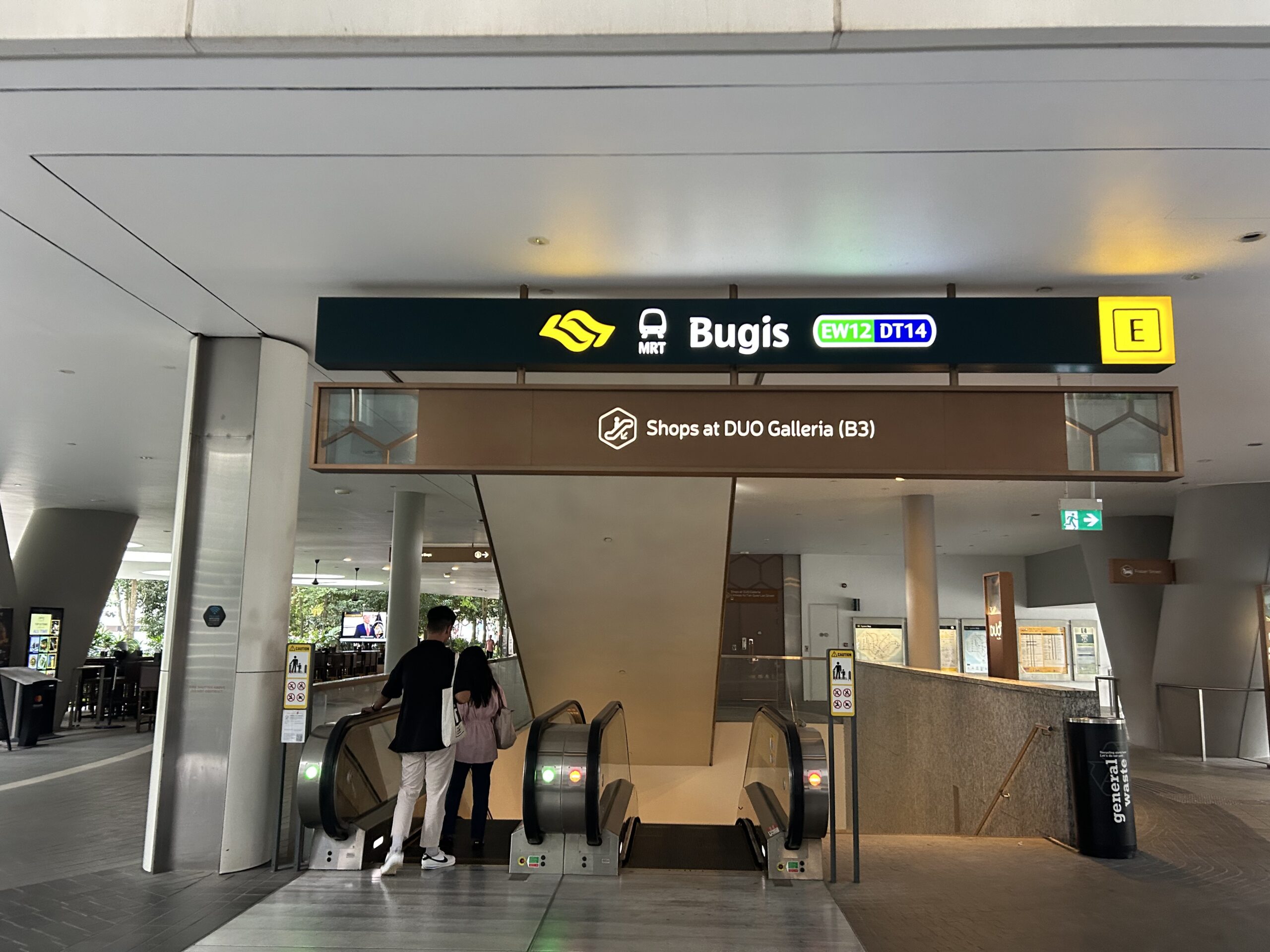 Andaz MRT connected to the Duo building