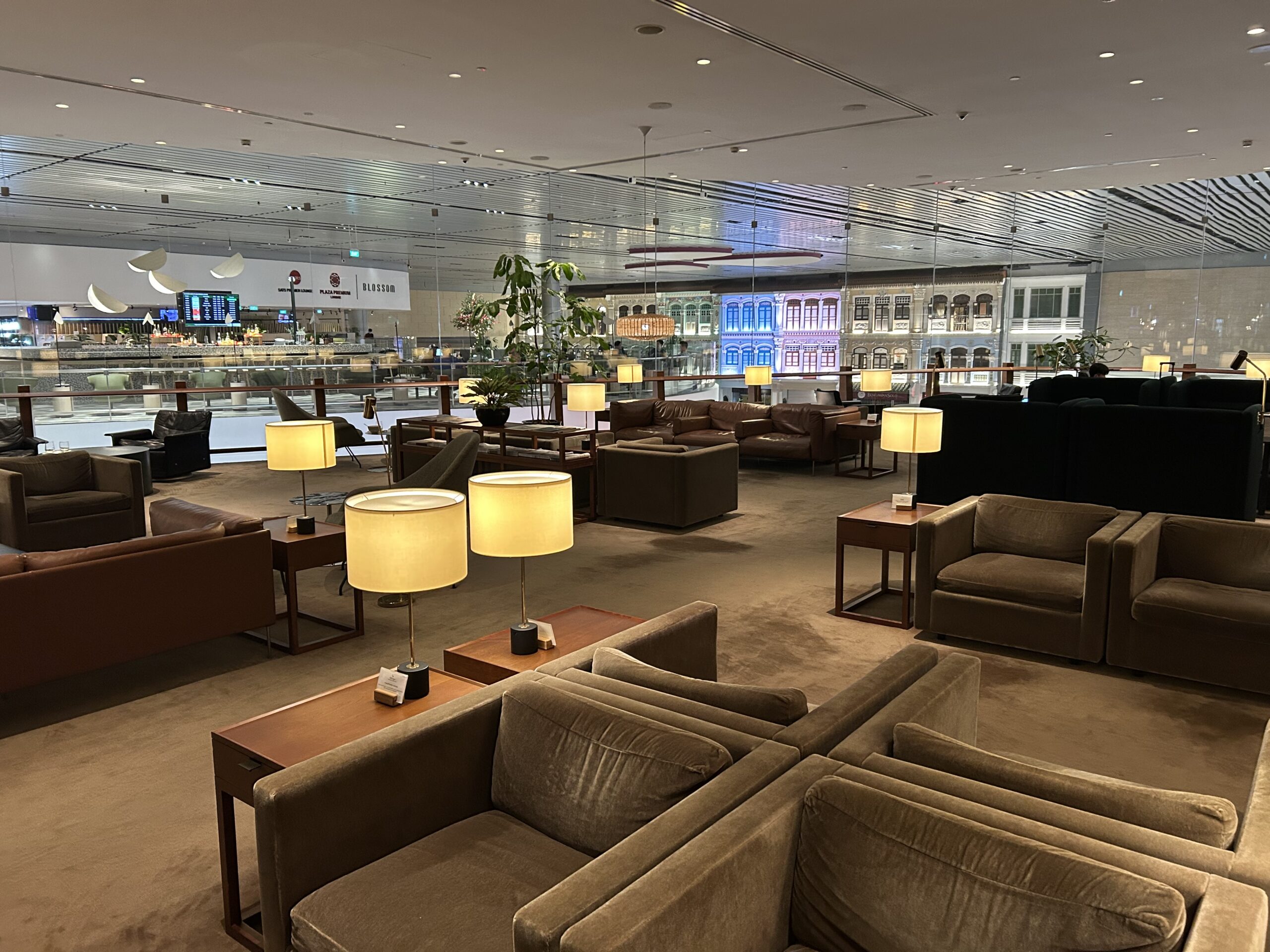 SIN Cathay Lounge