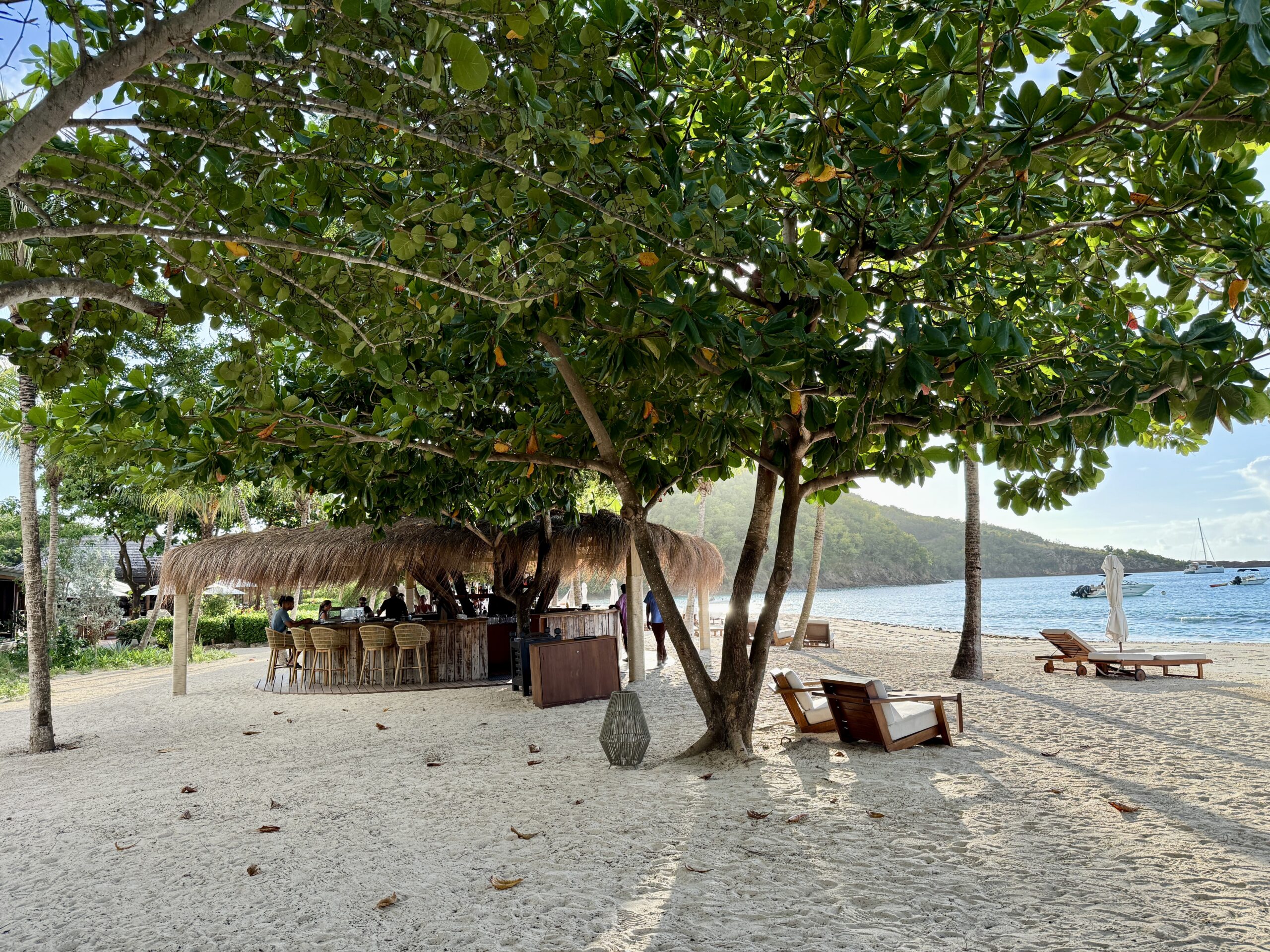 beach bar in the sand