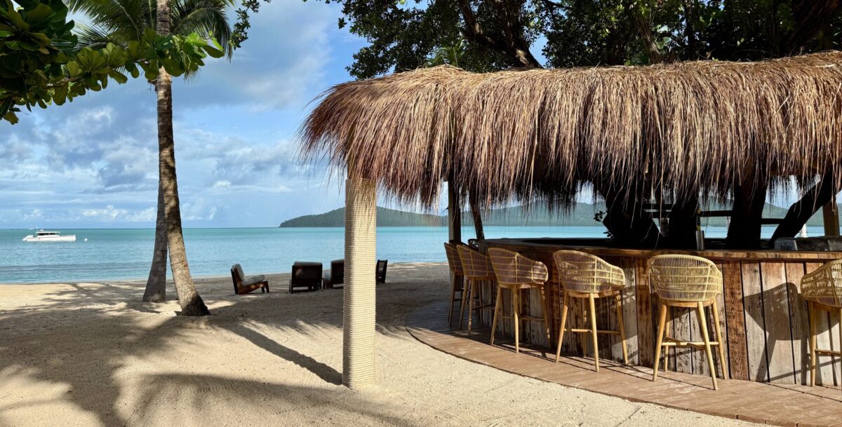 hermitage bay beach bar and ocean