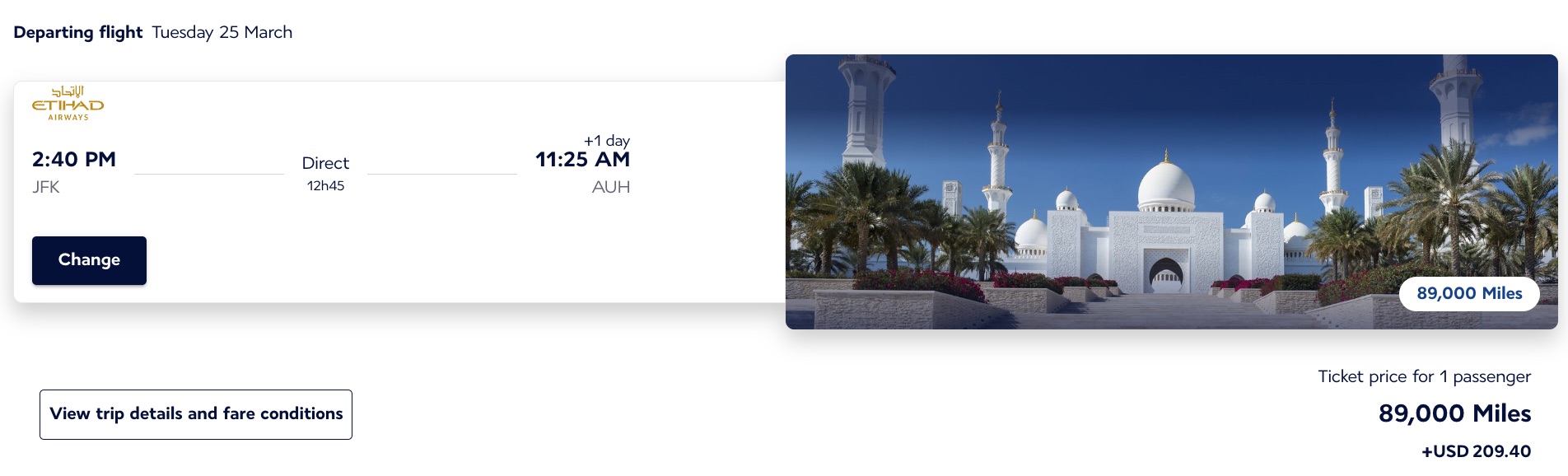 redemption from new york to abu dhabi