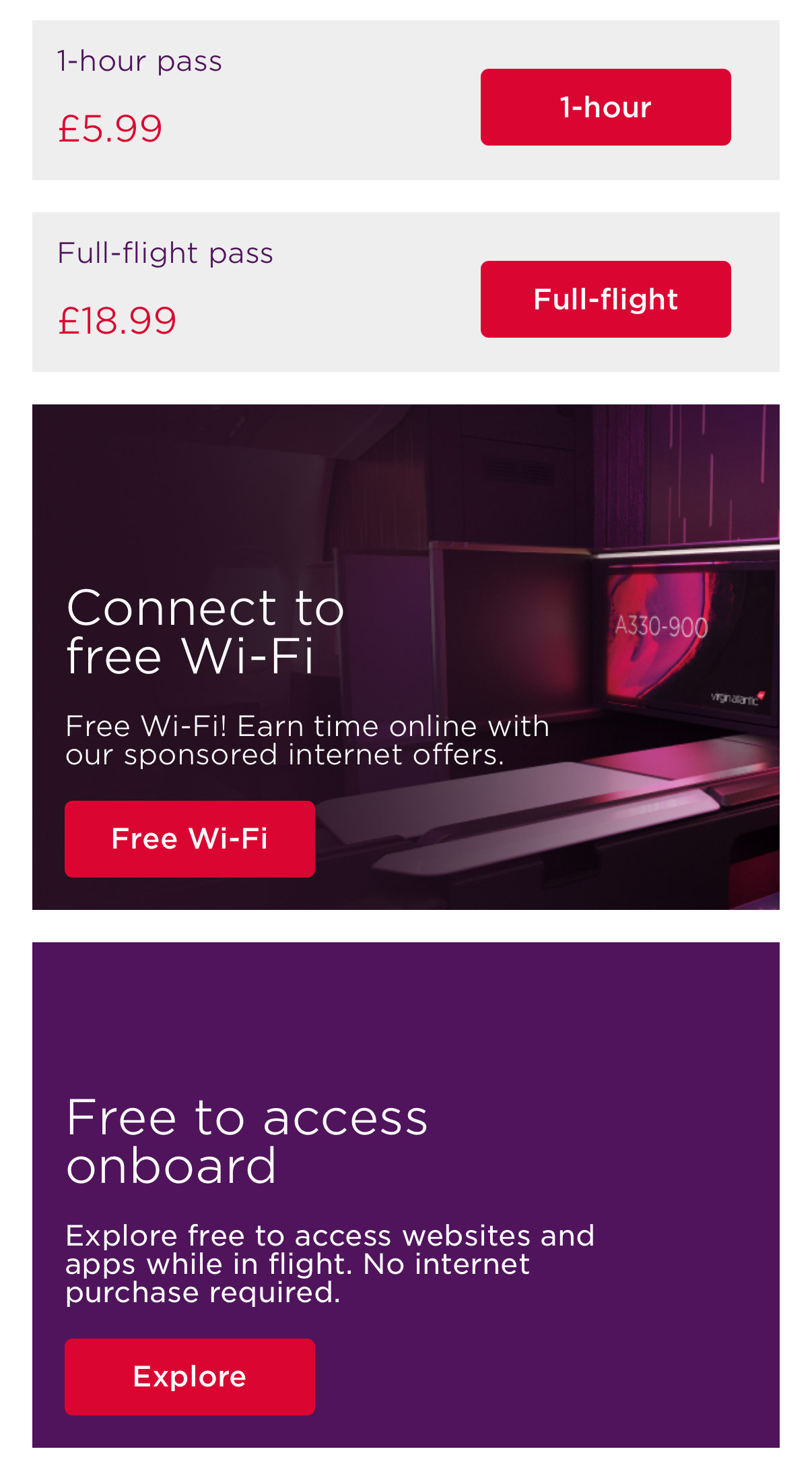 wi-fi price options on virgin atlantic